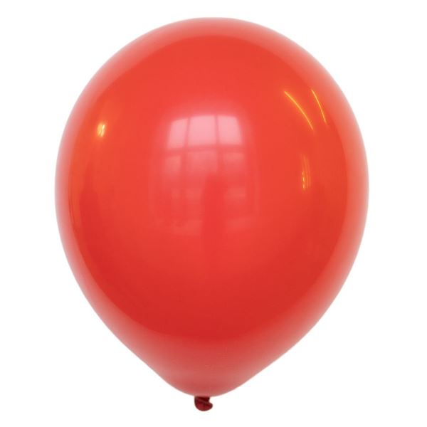 Воздушные шарики из латекса 5"/13см Пастель RED 006