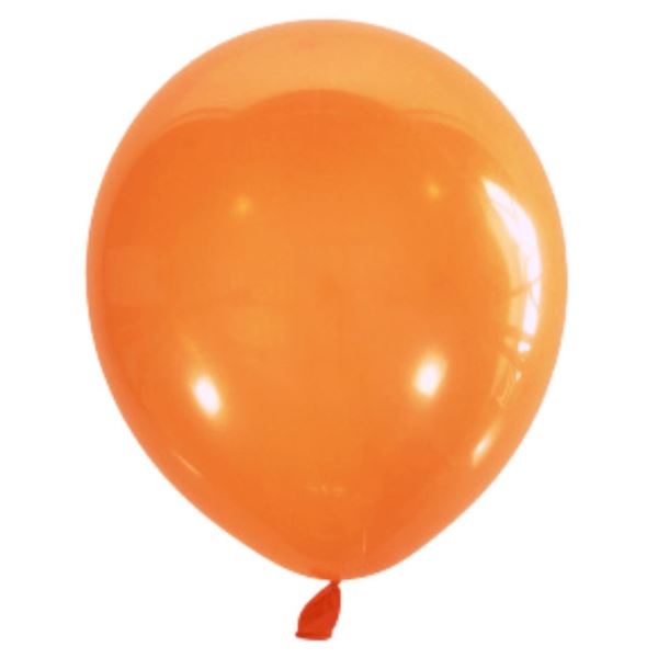 Воздушный шар из латекса 12"/30см Декоратор ORANGE 047 100шт