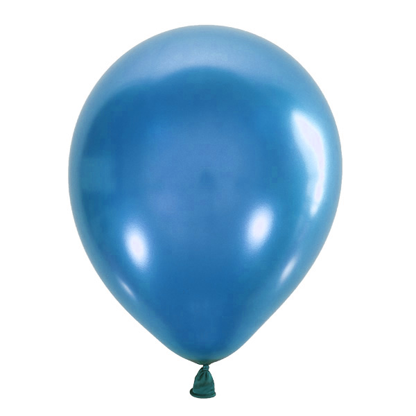 Воздушные шарики из латекса 12"/30см Металлик BLUE 022