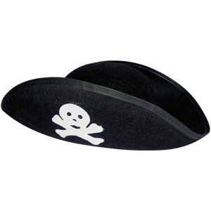 Карнавальная шляпа Треуголка пиратская