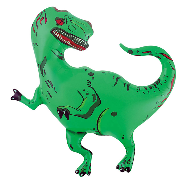 Фигурный шарик из фольги Динозавр Тираннозавр 37''/94см