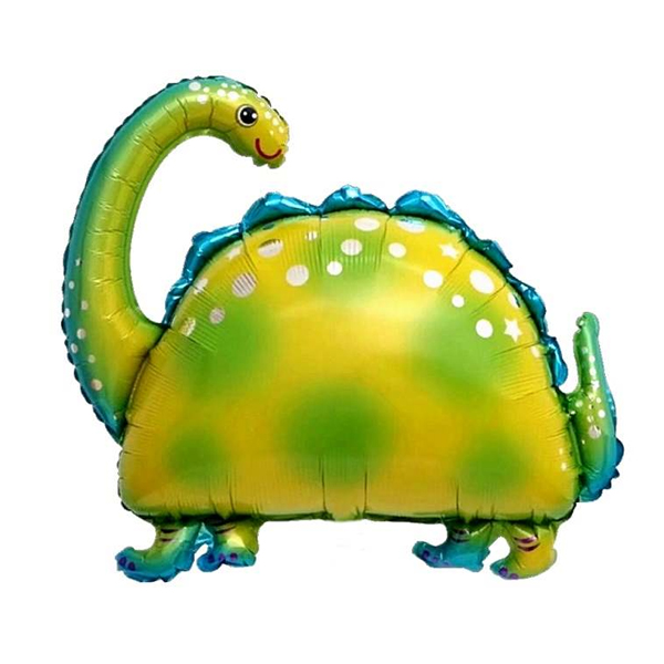 Фигурный шарик из фольги Динозавр Бронтозавр 36''/91см