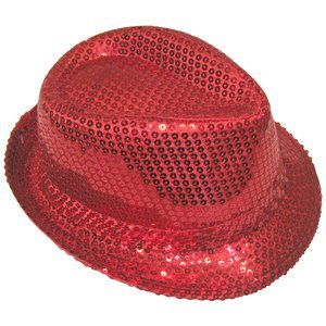 Карнавальная шляпа Клубная красная