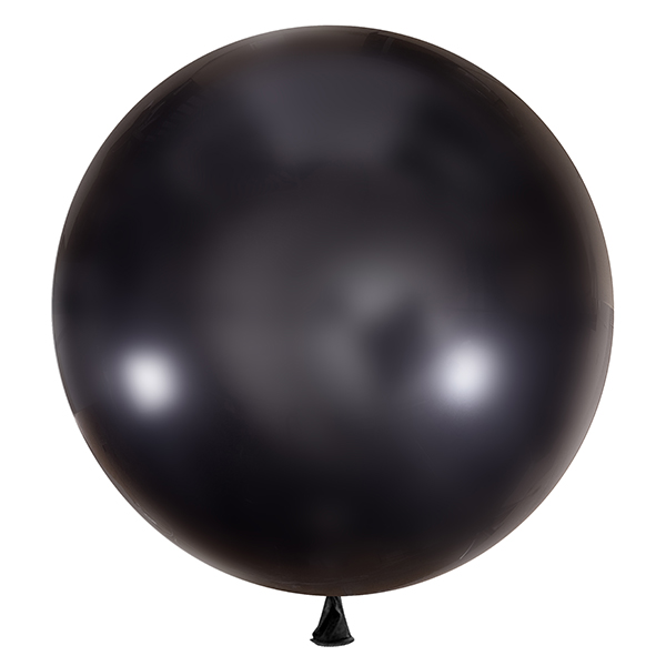 Большой воздушный шар 36"/91см Декоратор BLACK 048