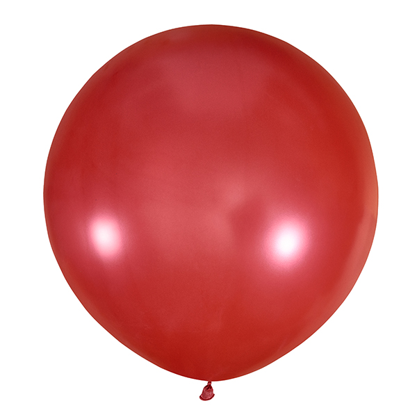 Большой воздушный шар 30"/76см Металлик CHERRY RED 031