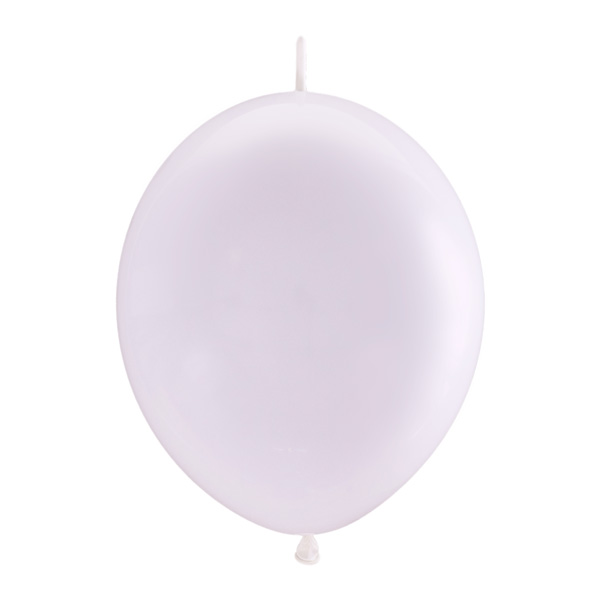 M 12"/30см воздушный шар  LINKING Декоратор WHITE 50шт