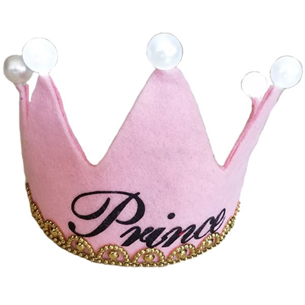 Карнавальная корона светящаяся Принцесса розовая