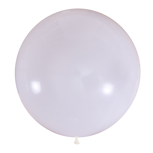 Большой воздушный шар 24"/61см Пастель WHITE 004