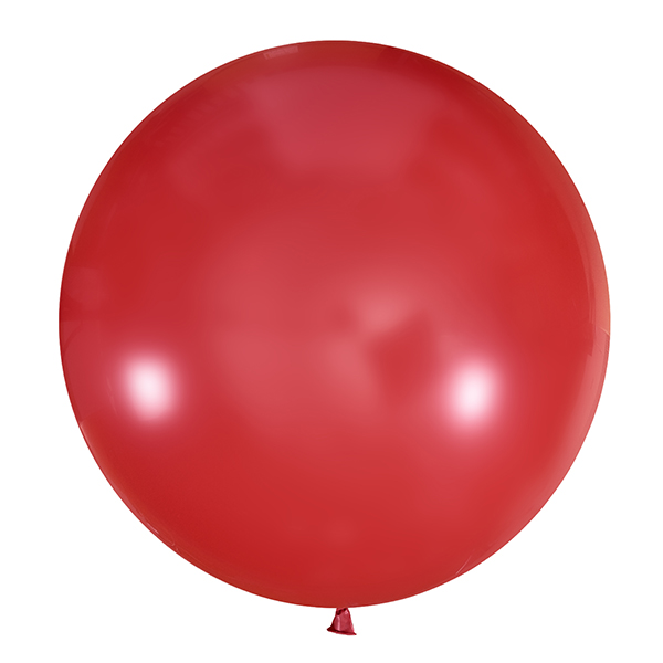 Большой воздушный шар 24"/61см Пастель RED 006