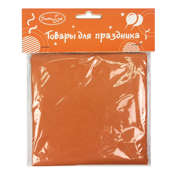 Скатерть полиэтиленовая Orange 121смX183см