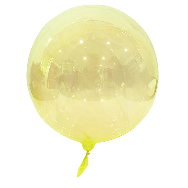 Воздушный шар сфера без рисунка 18" Bubble Yellow