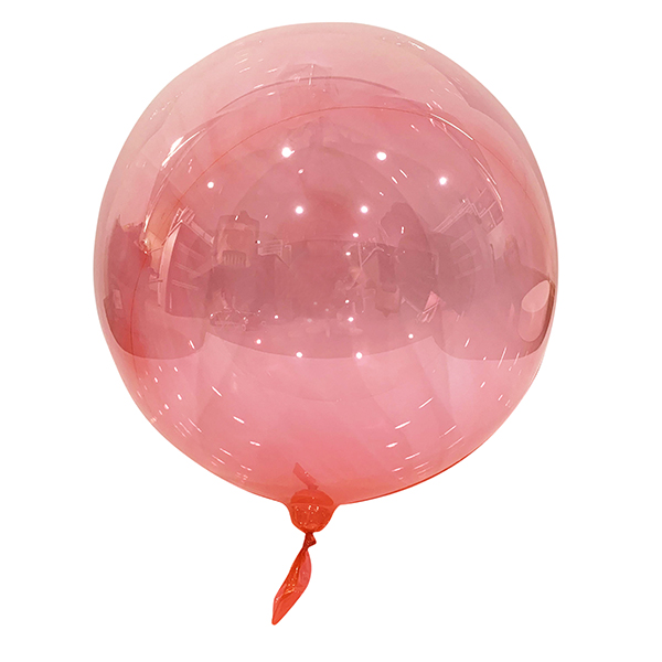 Воздушный шар сфера без рисунка 18" Bubble Red
