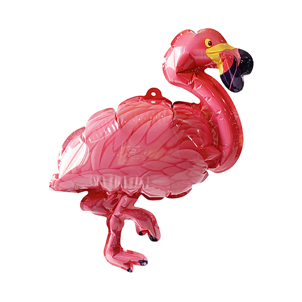 Воздушный шарик самодув Фламинго PINK 20см