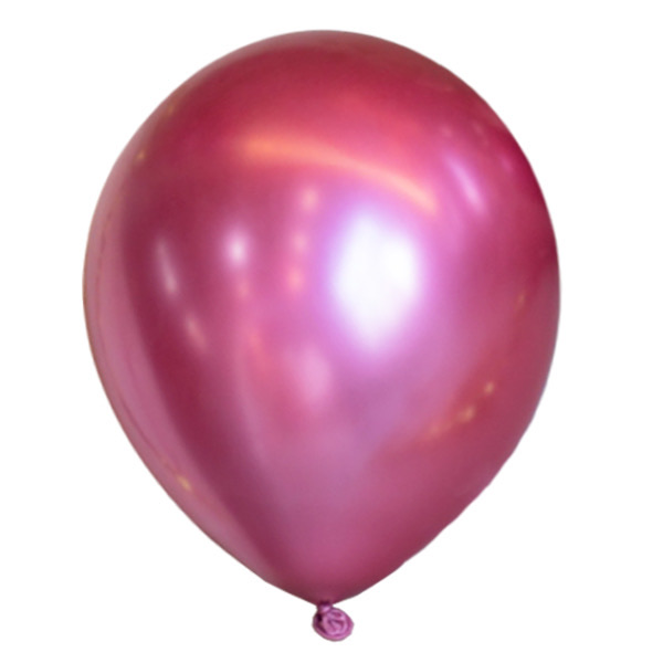 Воздушные шарики из латекса 11"/28см Хром PLATINUM Pink