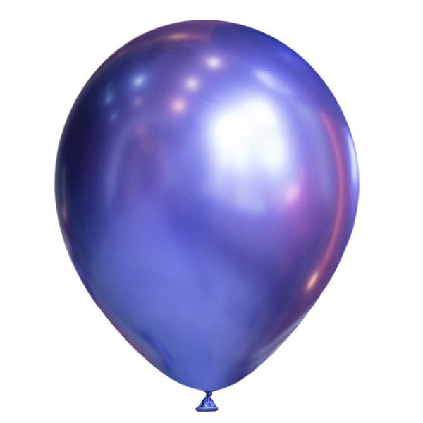 Воздушные шарики из латекса 11"/28см Хром PLATINUM Violet