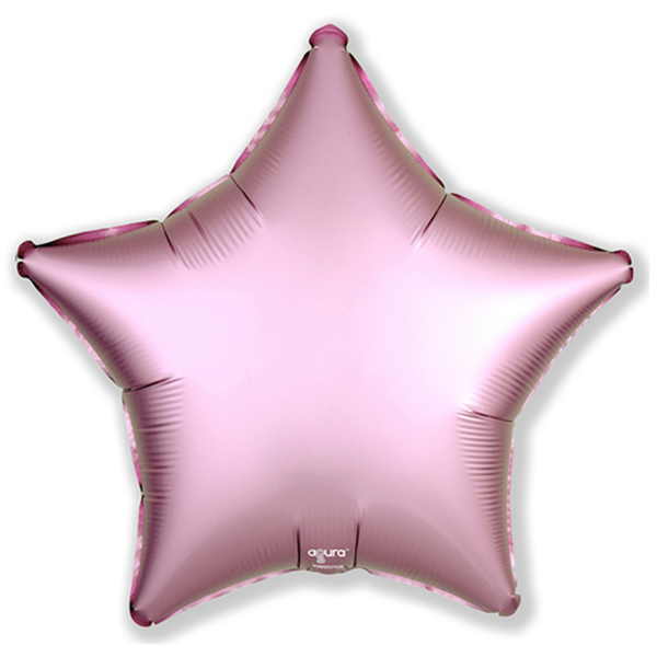 Воздушный шарик из фольги Звезда Мистик Фламинго 19"/50см
