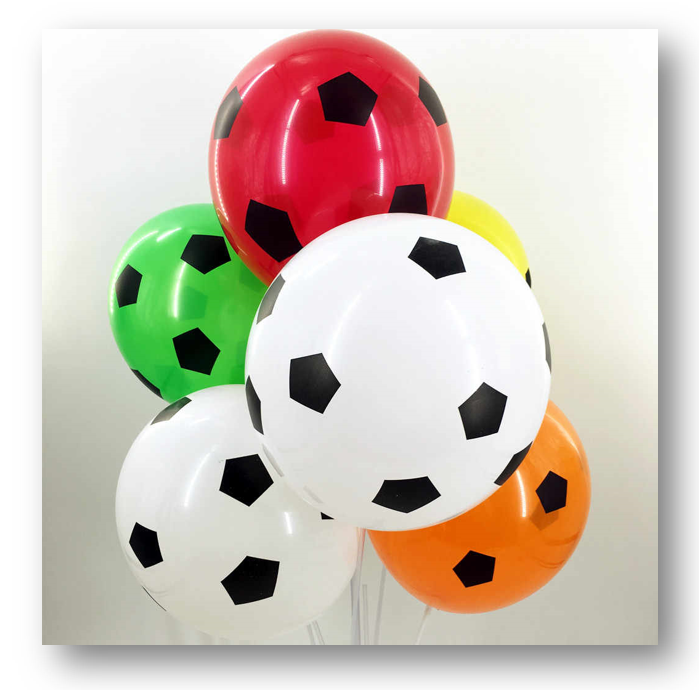 Футбольные воздушные шары