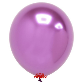Воздушные шарики 12"/30см Хром Platinum Luxe Pink