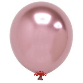 Воздушные шарики 12"/30см Хром Platinum Luxe Rose Gold