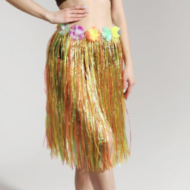 Гавайская юбка разноцветная