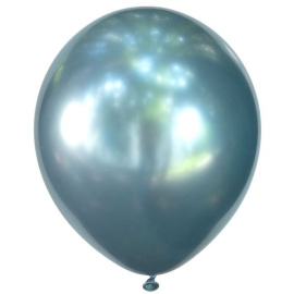 Воздушные шары Хром LIGHT BLUE 12"/30см