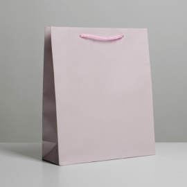 Ламинированный пакет «Розовый», ML 23 х 27 х 8 см