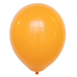 Воздушные шарики из латекса 5"/13см Пастель ORANGE 005