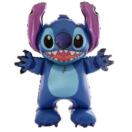 Фольгированный шар фигура 3D на подставке Любимый монстрик 51"/130 см