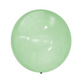 Большой воздушный шар 24"/61см Bubble GREEN 255