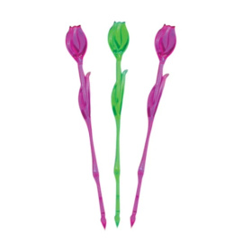 Шпажки пластиковые Тюльпан