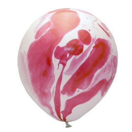 Воздушные шарики из латекса 12"/30см Многоцветный Pink