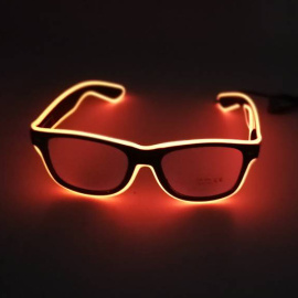 Прикольные очки с подсветкой ORANGE