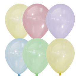 Воздушные шарики из латекса 12"/30см Bubble ассорти