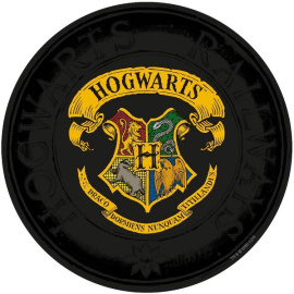 Тарелки бумажные Гарри Поттер гербы Хогвартса 18см