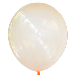 Воздушные шарики 12"/30см Кристалл Bubble ORANGE 247
