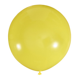 Большой воздушный шар 24"/61см Пастель YELLOW 001