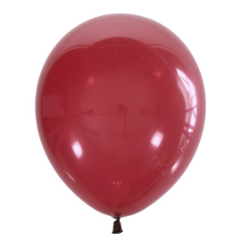 Воздушные шарики из латекса 12"/30см Декоратор BURGUNDY 046