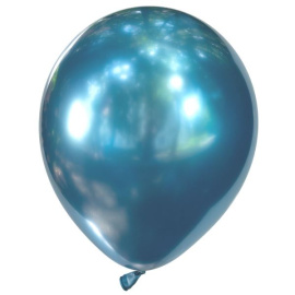 Воздушные шары Хром BLUE 12"/30см