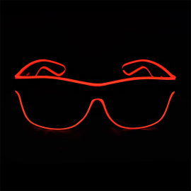 Прикольные очки с подсветкой RED