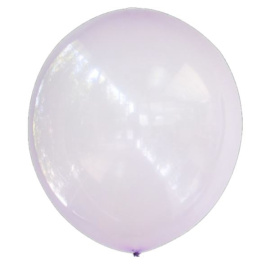 Воздушные шарики 12"/30см Кристалл Bubble PURPLE 249