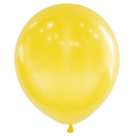 Воздушные шары 12"/30см Пастель YELLOW 001