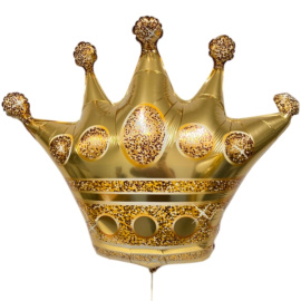 Фольгированный шар фигура Корона 68см Х 71см